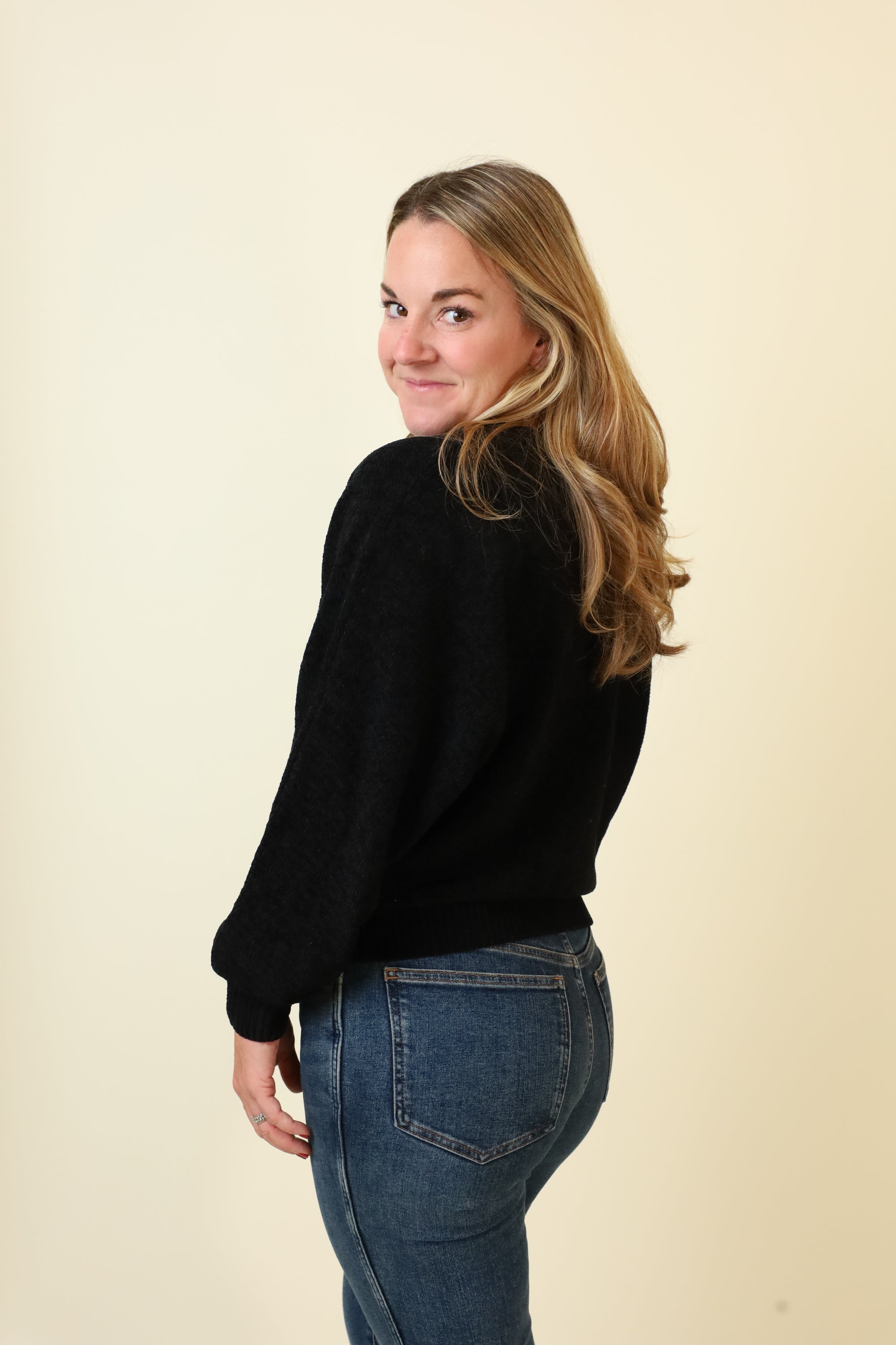 Suki Chenille Sweater-Sweaters-Vixen Collection, Day Spa and Women's Boutique Located in Seattle, Washington