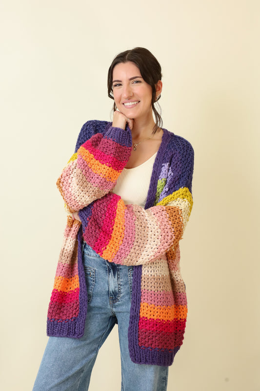 Prism Dreams Cardigan-Sweaters-Vixen Collection, Day Spa and Women's Boutique Located in Seattle, Washington