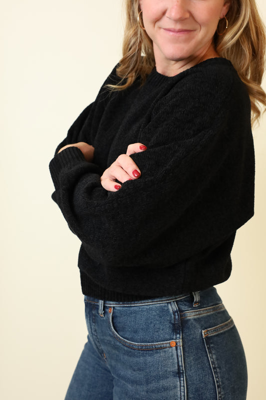 Suki Chenille Sweater-Sweaters-Vixen Collection, Day Spa and Women's Boutique Located in Seattle, Washington