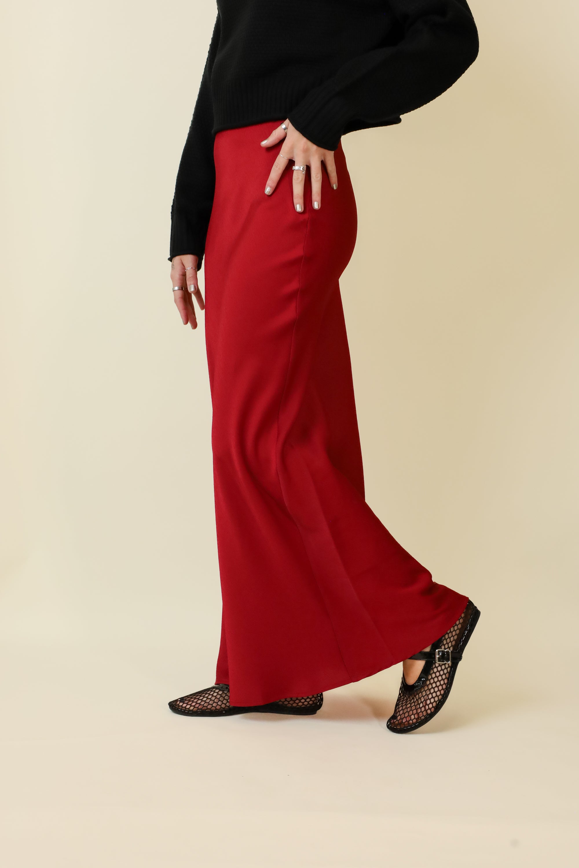Moonlit Drape Skirt-Skirts-Vixen Collection, Day Spa and Women's Boutique Located in Seattle, Washington