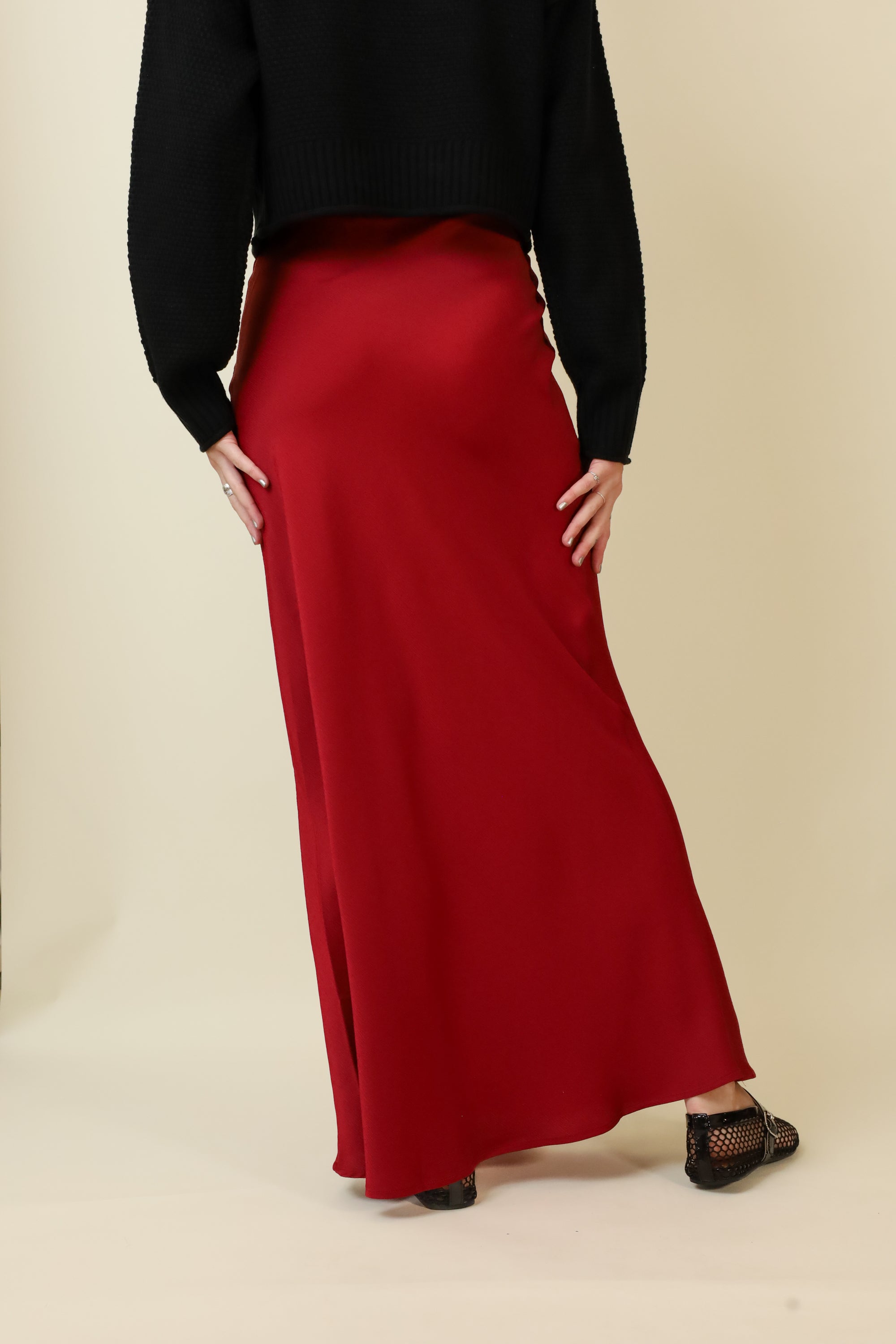 Moonlit Drape Skirt-Skirts-Vixen Collection, Day Spa and Women's Boutique Located in Seattle, Washington