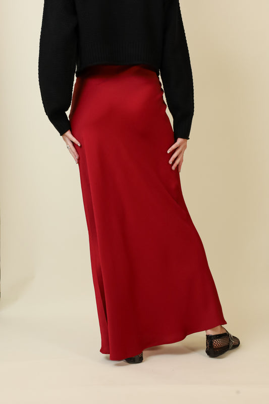 Moonlit Drape Skirt-Skirts-Vixen Collection, Day Spa and Women's Boutique Located in Seattle, Washington