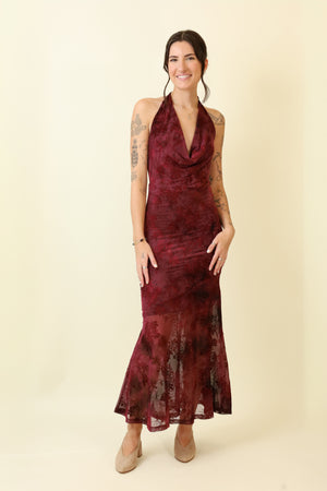 Cabernet Glow Dress-Dresses-Vixen Collection, Day Spa and Women's Boutique Located in Seattle, Washington