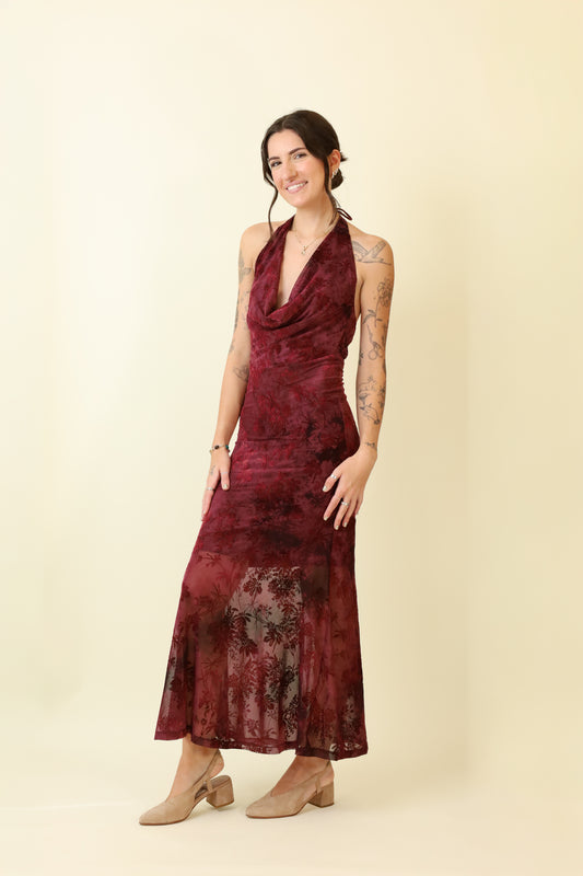 Cabernet Glow Dress-Dresses-Vixen Collection, Day Spa and Women's Boutique Located in Seattle, Washington