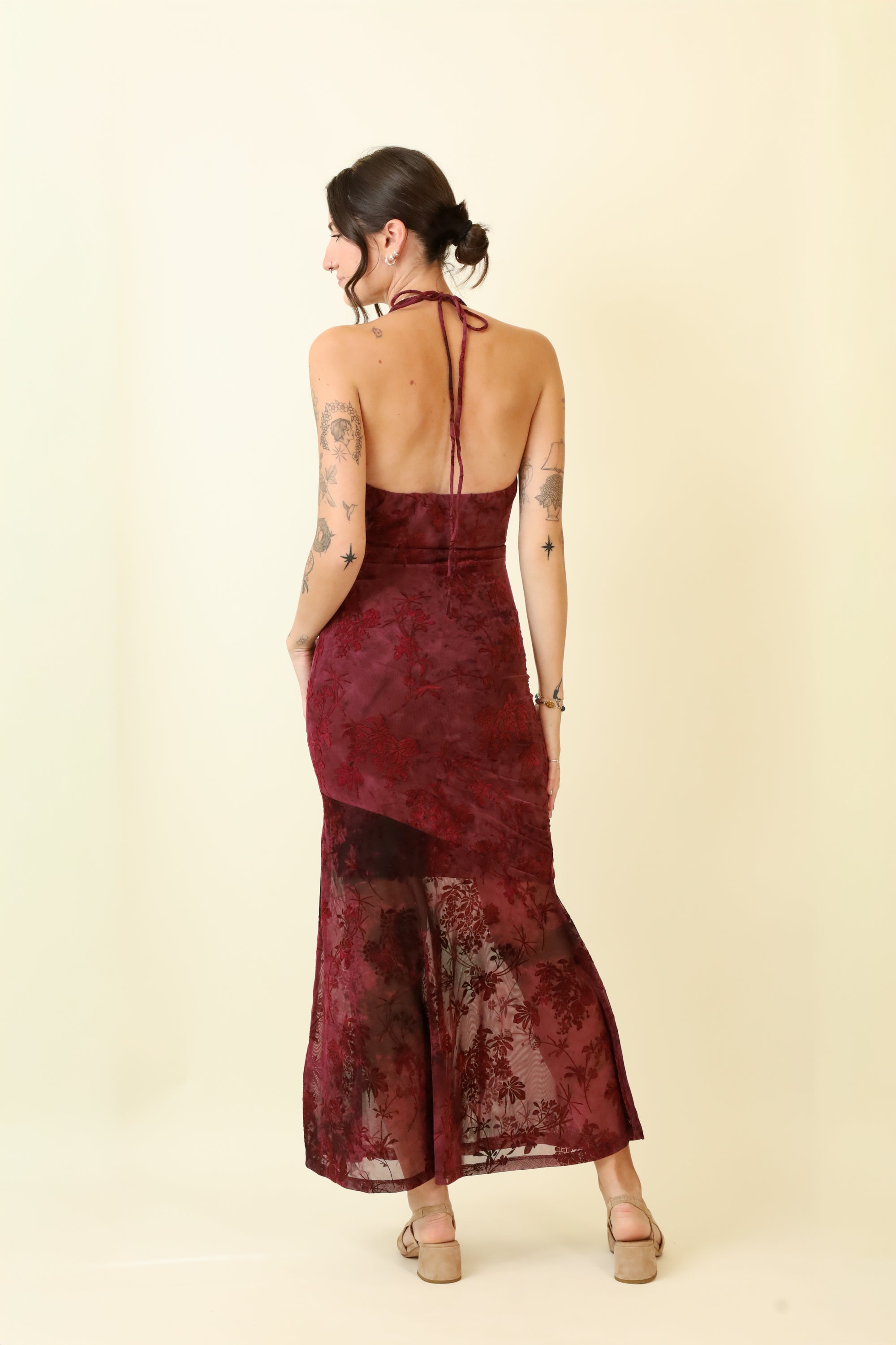 Cabernet Glow Dress-Dresses-Vixen Collection, Day Spa and Women's Boutique Located in Seattle, Washington