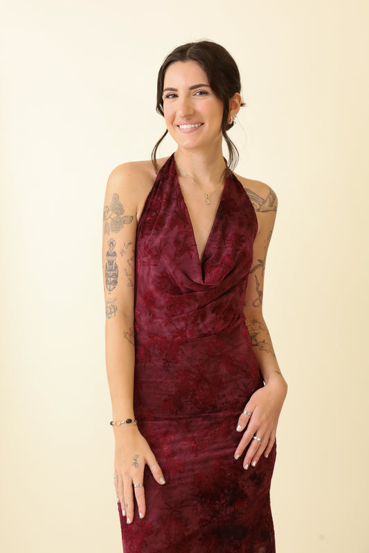 Cabernet Glow Dress-Dresses-Vixen Collection, Day Spa and Women's Boutique Located in Seattle, Washington