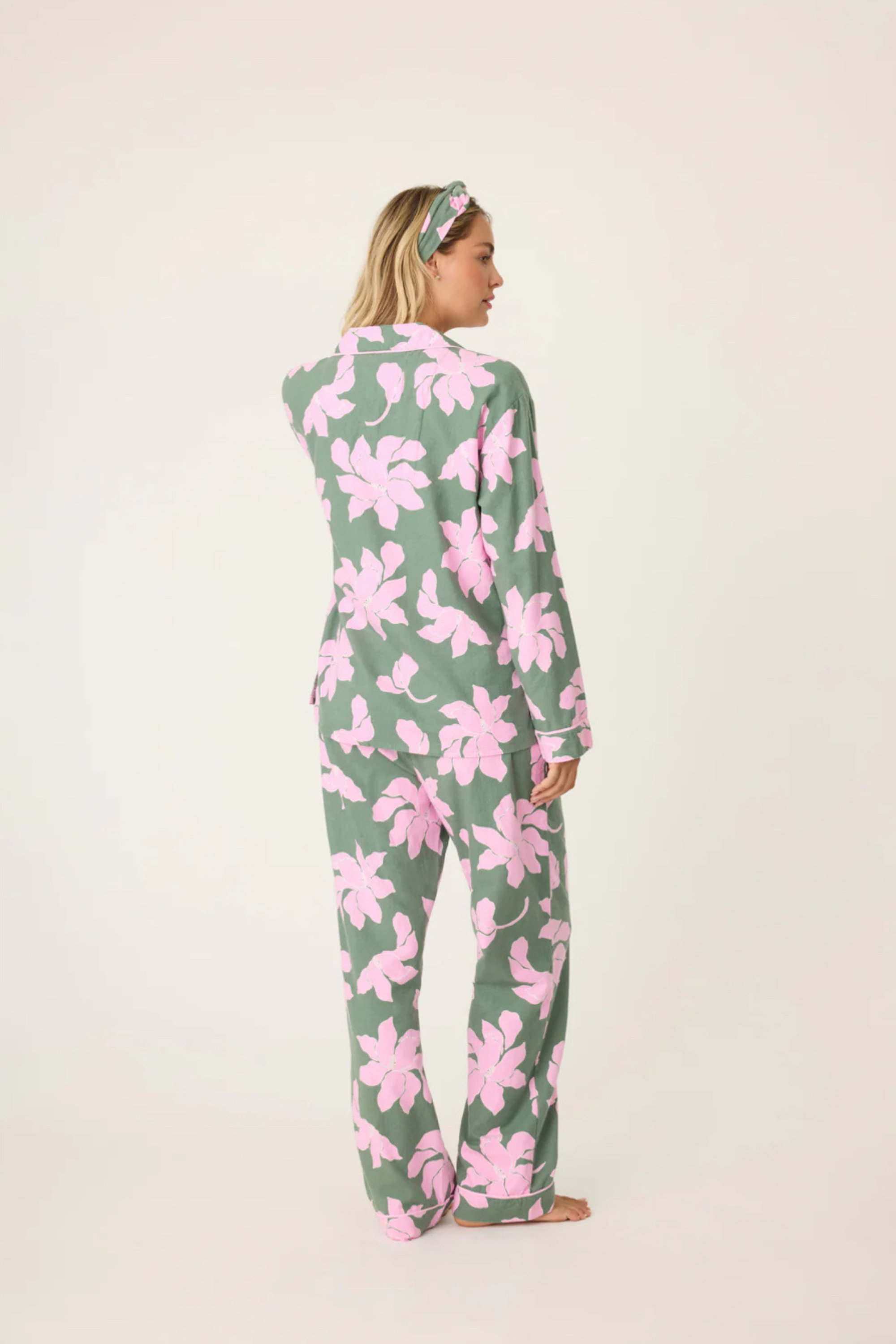 Find Peace Within Flannel PJ Set-Loungewear Set-Vixen Collection, Day Spa and Women's Boutique Located in Seattle, Washington