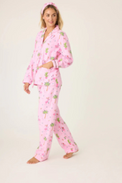 Flamingo Flannel PJ Set-Loungewear Set-Vixen Collection, Day Spa and Women's Boutique Located in Seattle, Washington