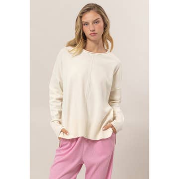 Warm Stride Ribbed Pullover-Sweaters-Vixen Collection, Day Spa and Women's Boutique Located in Seattle, Washington