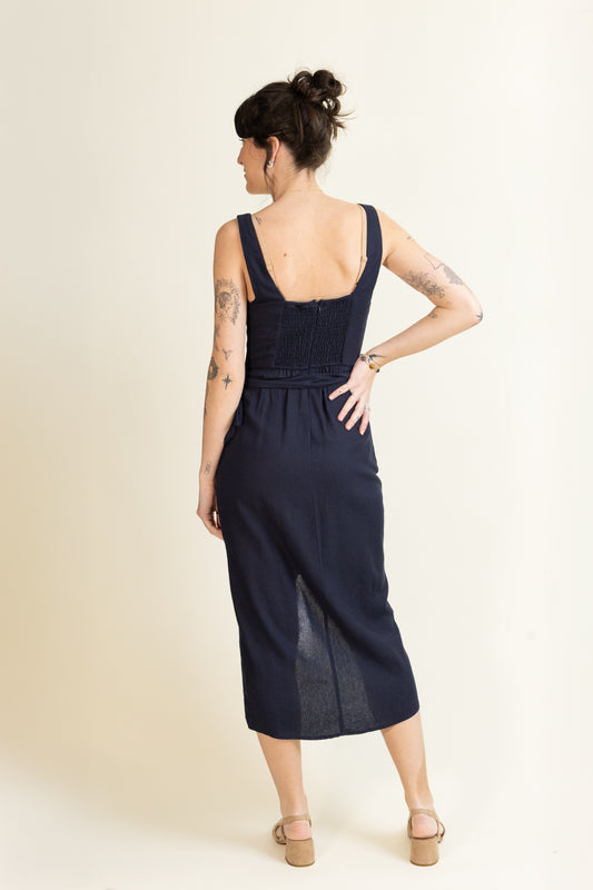 Aradia Wrap Dress-Dresses-Vixen Collection, Day Spa and Women's Boutique Located in Seattle, Washington