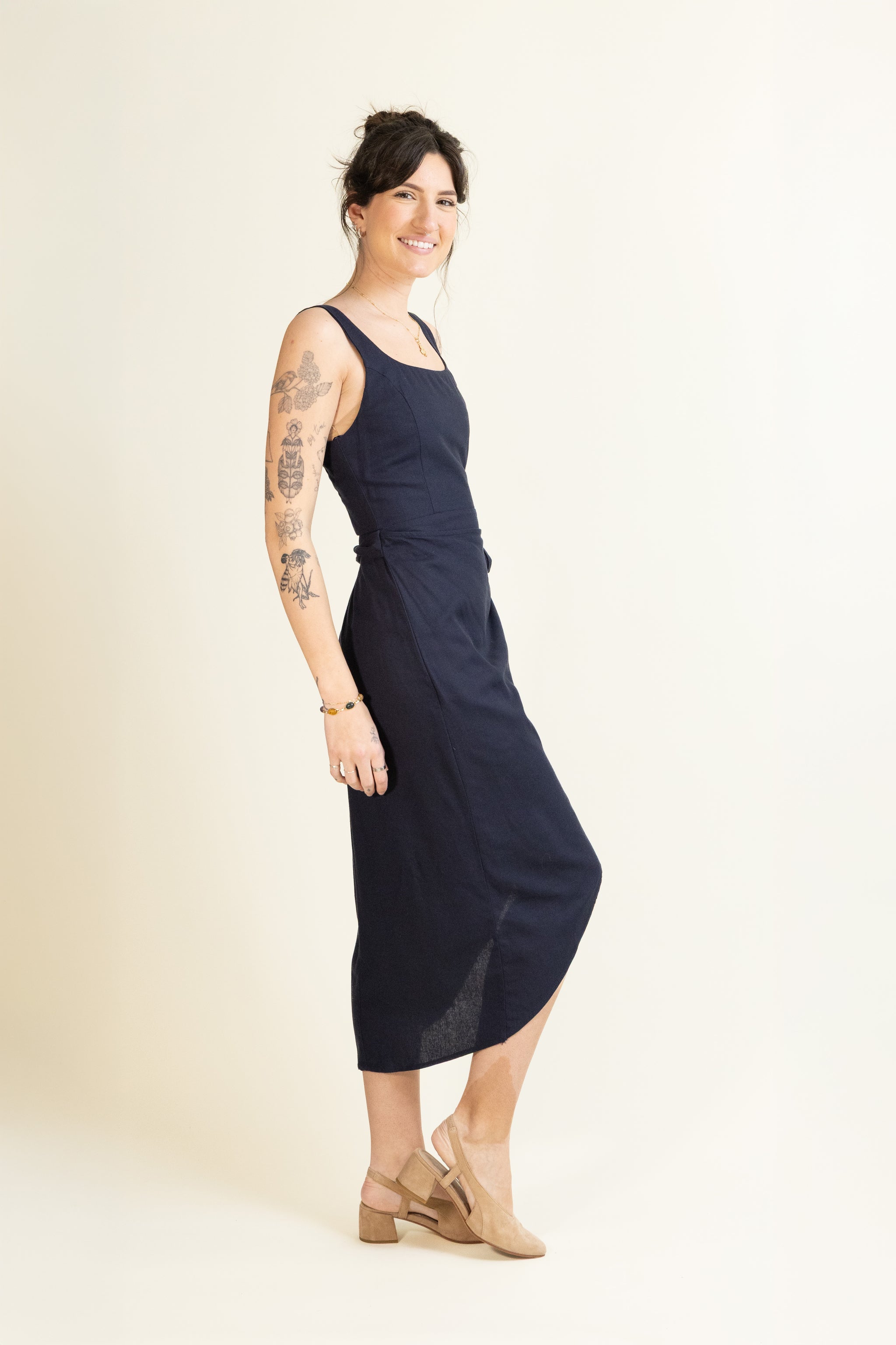 Aradia Wrap Dress-Dresses-Vixen Collection, Day Spa and Women's Boutique Located in Seattle, Washington