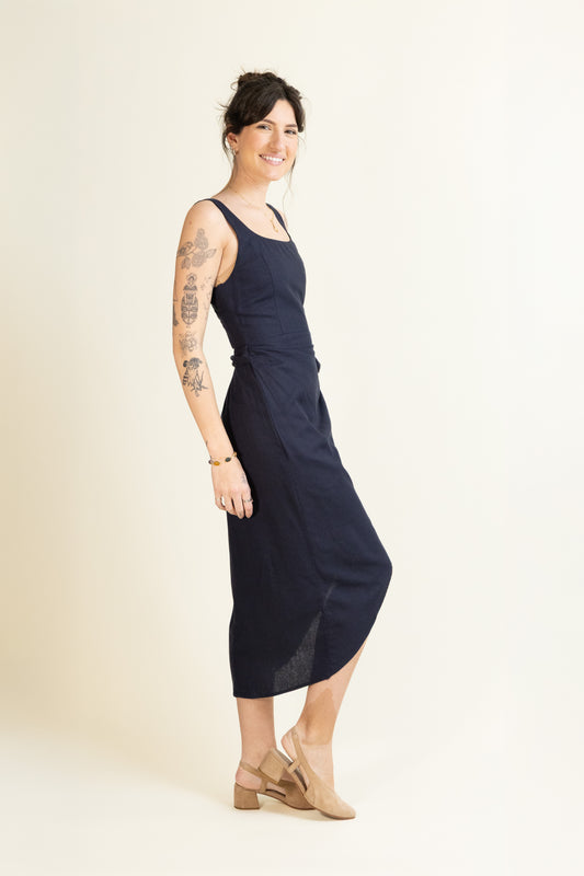 Aradia Wrap Dress-Dresses-Vixen Collection, Day Spa and Women's Boutique Located in Seattle, Washington