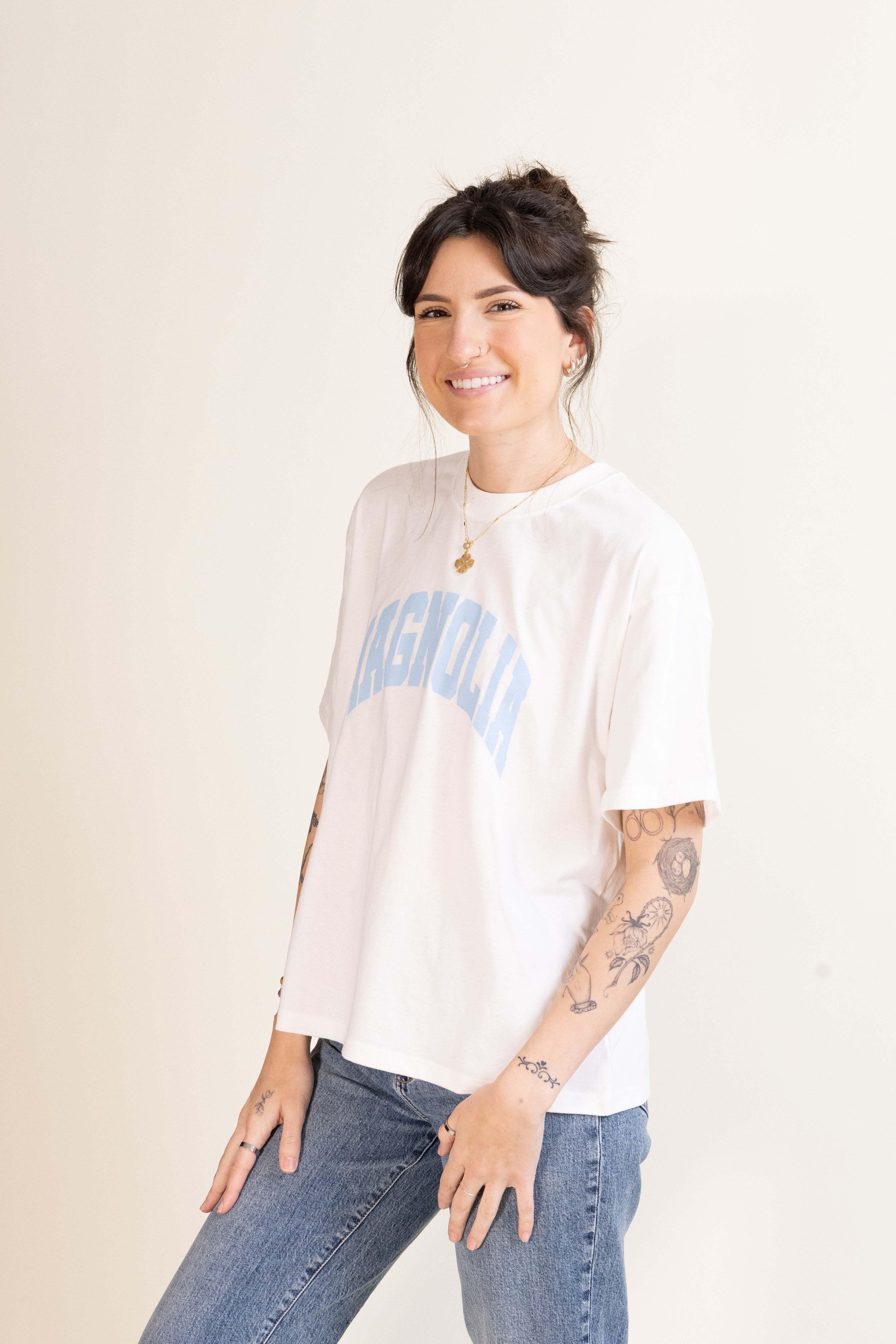 Hometown Bloom Tees-Short Sleeves-Vixen Collection, Day Spa and Women's Boutique Located in Seattle, Washington