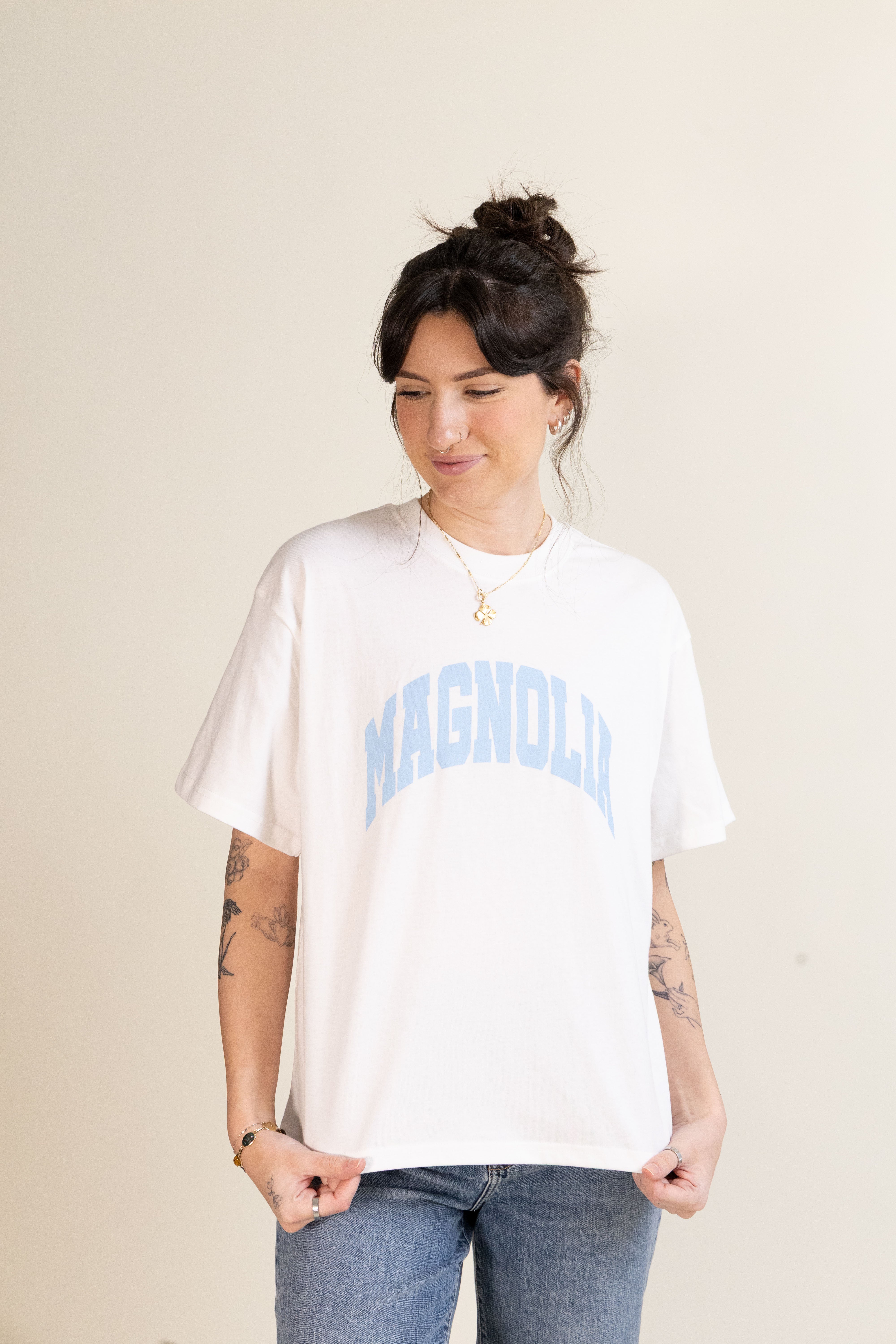 Hometown Bloom Tees-Short Sleeves-Vixen Collection, Day Spa and Women's Boutique Located in Seattle, Washington