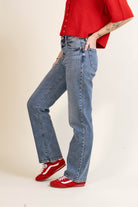 Sundaze High Rise Straight Leg-Denim-Vixen Collection, Day Spa and Women's Boutique Located in Seattle, Washington