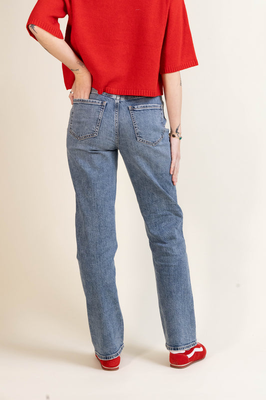 Sundaze High Rise Straight Leg-Denim-Vixen Collection, Day Spa and Women's Boutique Located in Seattle, Washington