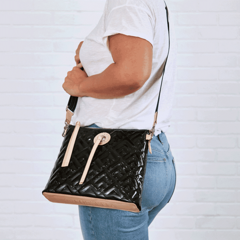 Consuela Inked Downtown Crossbody-Bags + Wallets-Vixen Collection, Day Spa and Women's Boutique Located in Seattle, Washington