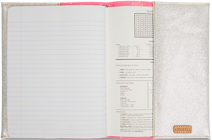 Consuela Shine Notebook-Stationary-Vixen Collection, Day Spa and Women's Boutique Located in Seattle, Washington