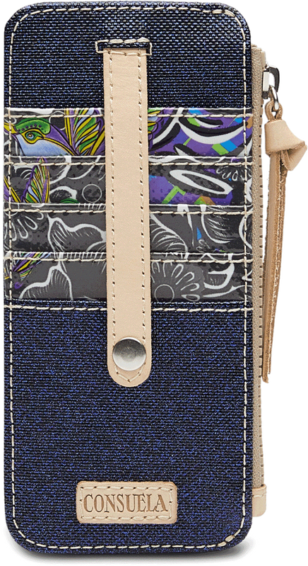 Consuela Starlight Card Organizer-Bags + Wallets-Vixen Collection, Day Spa and Women's Boutique Located in Seattle, Washington