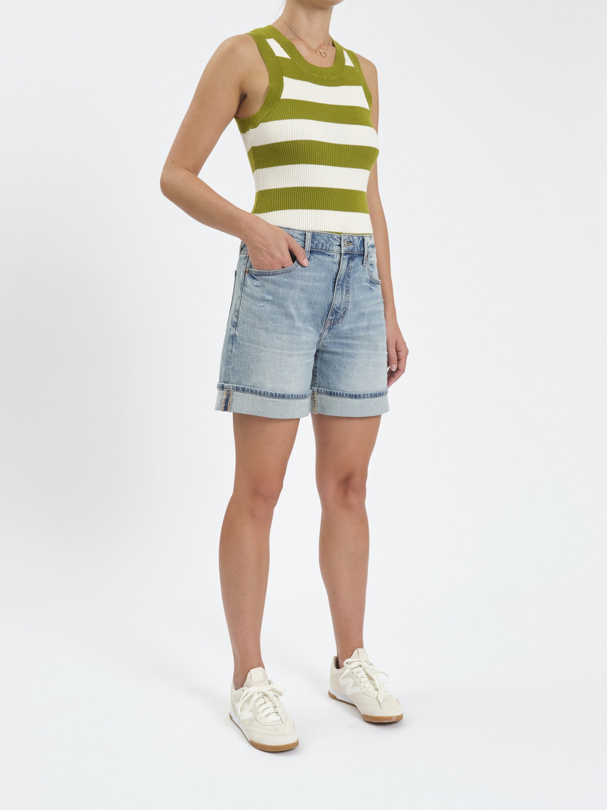 Easy Rider Shorts-Denim-Vixen Collection, Day Spa and Women's Boutique Located in Seattle, Washington