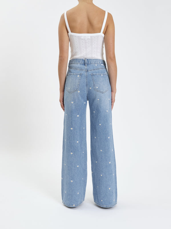 DAZE Far Out Wide Leg-Denim-Vixen Collection, Day Spa and Women's Boutique Located in Seattle, Washington