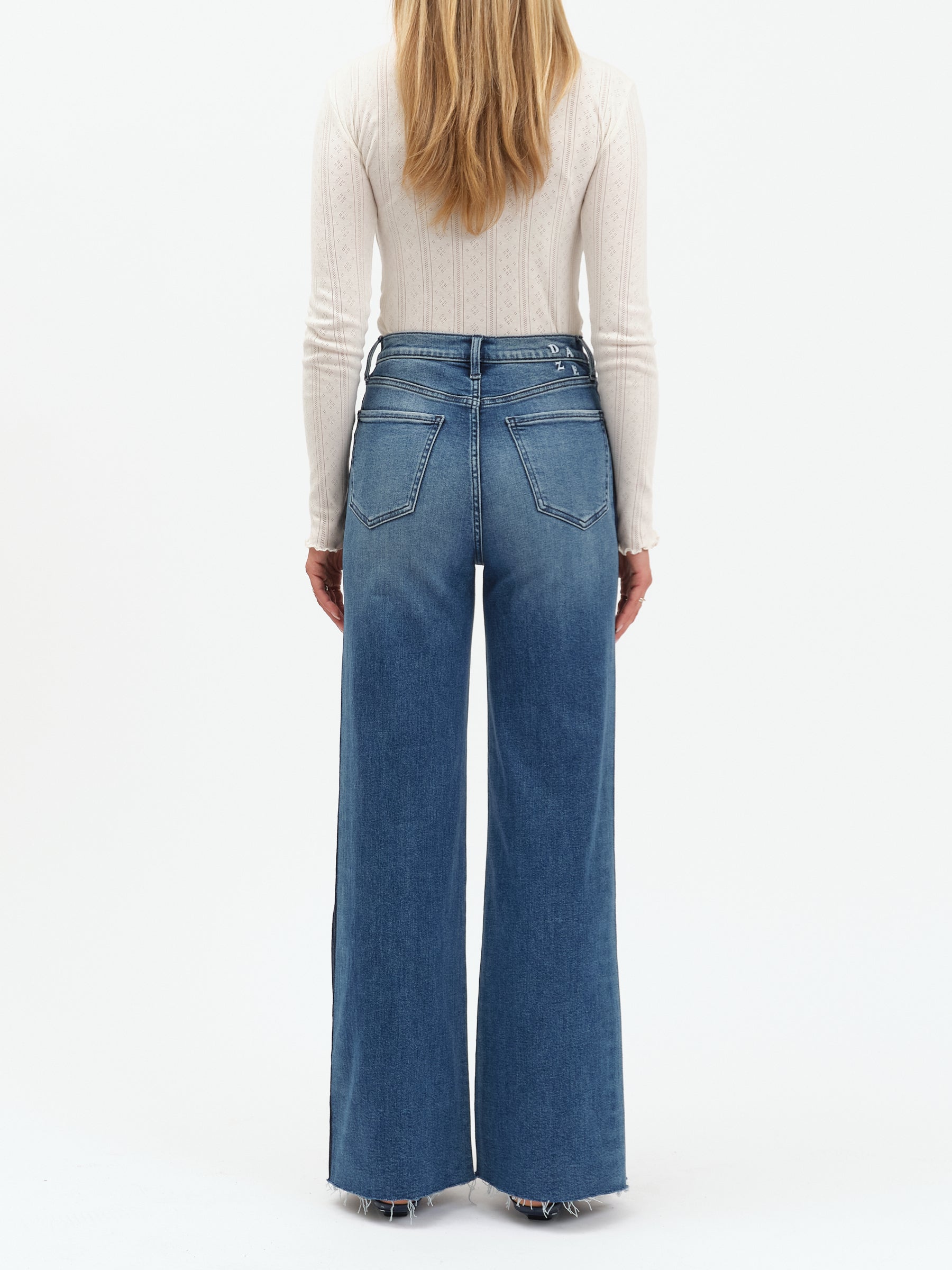 DAZE Far Out Wide Leg-Denim-Vixen Collection, Day Spa and Women's Boutique Located in Seattle, Washington