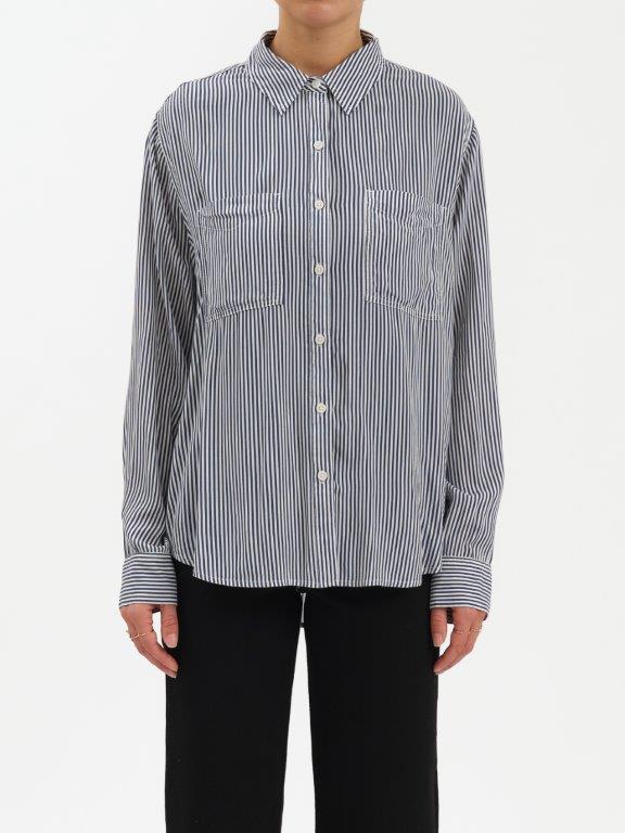 Palisades Button Up Top-Long Sleeves-Vixen Collection, Day Spa and Women's Boutique Located in Seattle, Washington