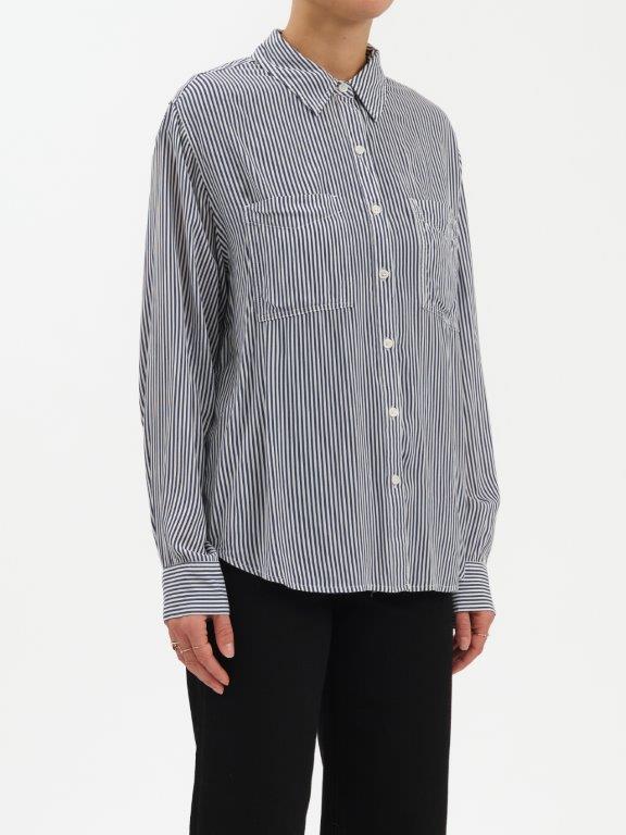 Palisades Button Up Top-Long Sleeves-Vixen Collection, Day Spa and Women's Boutique Located in Seattle, Washington