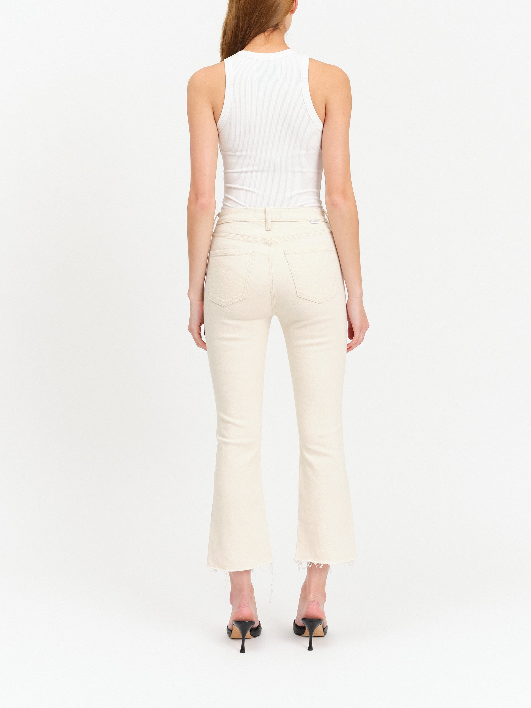 Shy Girl High Rise Crop Flare-Denim-Vixen Collection, Day Spa and Women's Boutique Located in Seattle, Washington