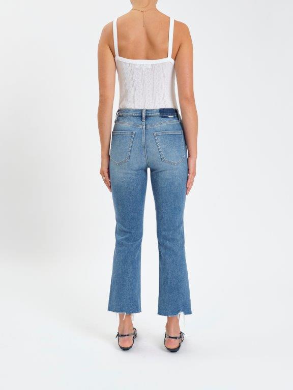 Shy Girl Crop Flare Jeans-Denim-Vixen Collection, Day Spa and Women's Boutique Located in Seattle, Washington