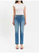 Smarty Pants High Rise Slim Straight-Denim-Vixen Collection, Day Spa and Women's Boutique Located in Seattle, Washington