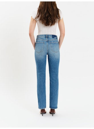 Smarty Pants High Rise Slim Straight-Denim-Vixen Collection, Day Spa and Women's Boutique Located in Seattle, Washington