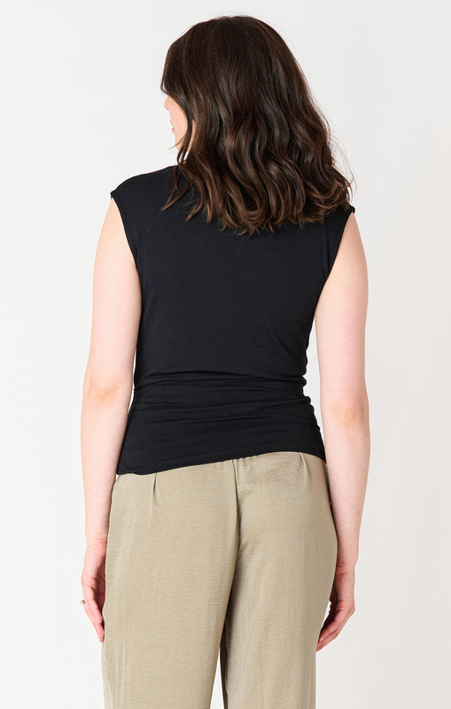 Eliana Draped Tank-Tank Tops-Vixen Collection, Day Spa and Women's Boutique Located in Seattle, Washington