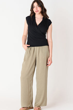 Eliana Draped Tank-Tank Tops-Vixen Collection, Day Spa and Women's Boutique Located in Seattle, Washington