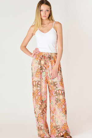 Medallion Woven Pants-Pants-Vixen Collection, Day Spa and Women's Boutique Located in Seattle, Washington
