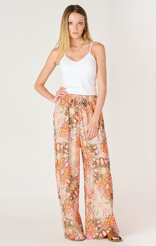 Medallion Woven Pants-Pants-Vixen Collection, Day Spa and Women's Boutique Located in Seattle, Washington