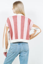 Dream In Color Stripe Cardigan-Cardigans-Vixen Collection, Day Spa and Women's Boutique Located in Seattle, Washington