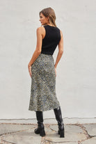 Wild Side Midi Skirt-Skirts-Vixen Collection, Day Spa and Women's Boutique Located in Seattle, Washington