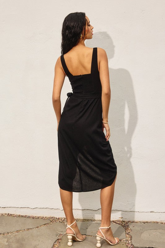 Aradia Wrap Dress-Dresses-Vixen Collection, Day Spa and Women's Boutique Located in Seattle, Washington