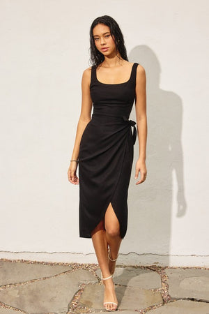 Aradia Wrap Dress-Dresses-Vixen Collection, Day Spa and Women's Boutique Located in Seattle, Washington