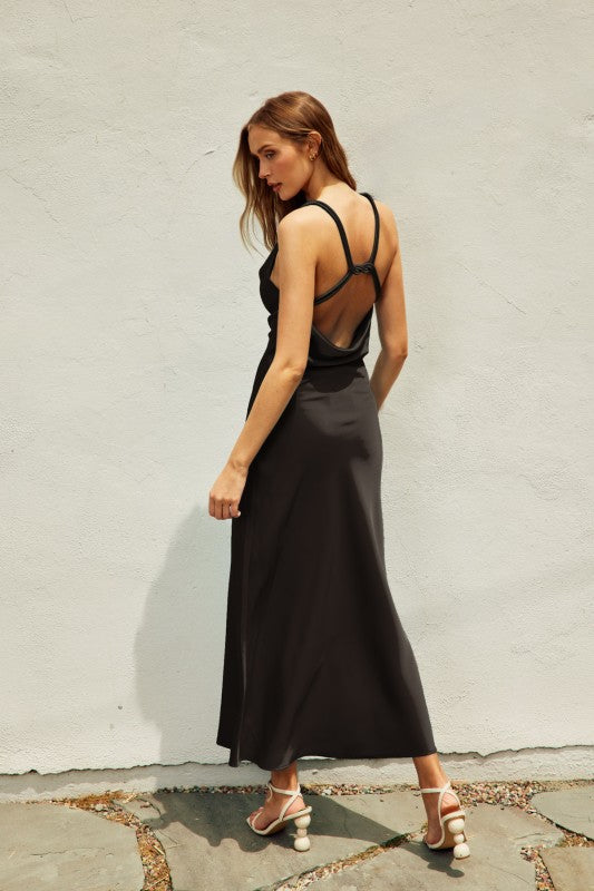 Verano Twist Maxi Dress-Dresses-Vixen Collection, Day Spa and Women's Boutique Located in Seattle, Washington
