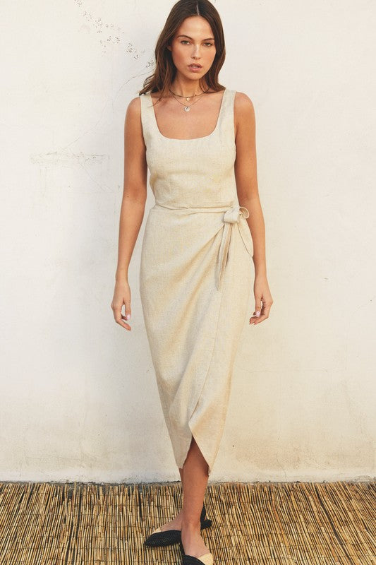 Aradia Wrap Dress-Dresses-Vixen Collection, Day Spa and Women's Boutique Located in Seattle, Washington
