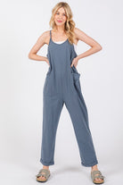 Hippie Cami Jumpsuit-Jumpsuits-Vixen Collection, Day Spa and Women's Boutique Located in Seattle, Washington