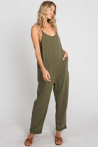 Hippie Cami Jumpsuit-Jumpsuits-Vixen Collection, Day Spa and Women's Boutique Located in Seattle, Washington