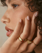 Amour Helium Heart Statement Ring-Rings-Vixen Collection, Day Spa and Women's Boutique Located in Seattle, Washington