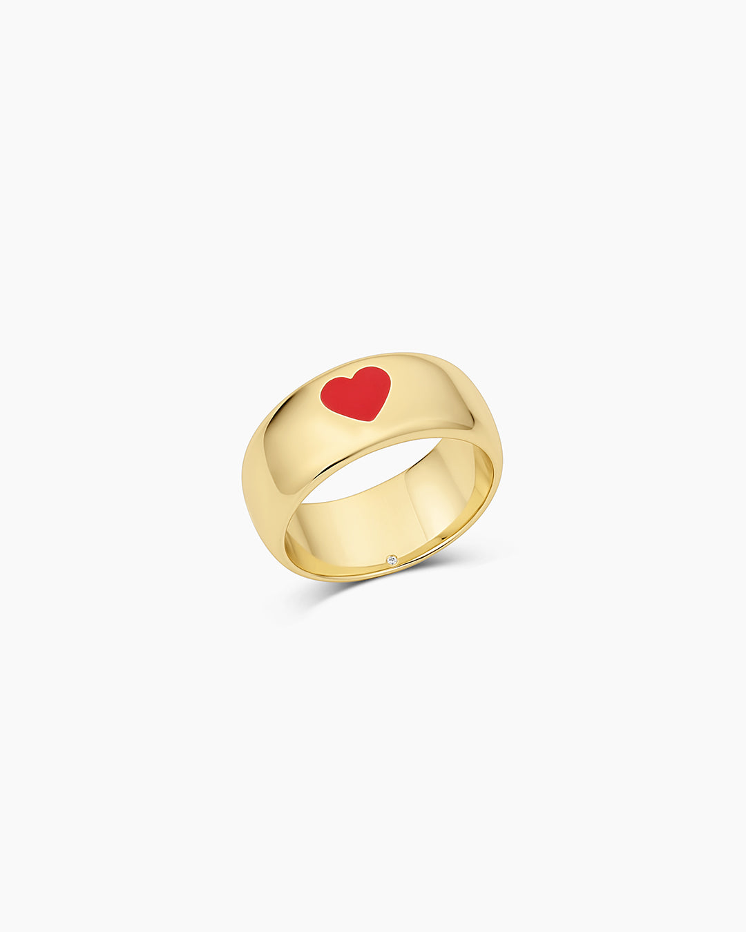 Amour Helium Heart Statement Ring-Rings-Vixen Collection, Day Spa and Women's Boutique Located in Seattle, Washington