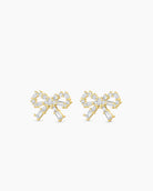 Fancy Bow Earrings-Earrings-Vixen Collection, Day Spa and Women's Boutique Located in Seattle, Washington