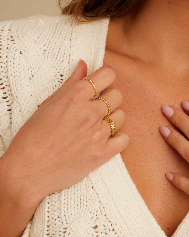 Mini Stackable Ring Set-Rings-Vixen Collection, Day Spa and Women's Boutique Located in Seattle, Washington