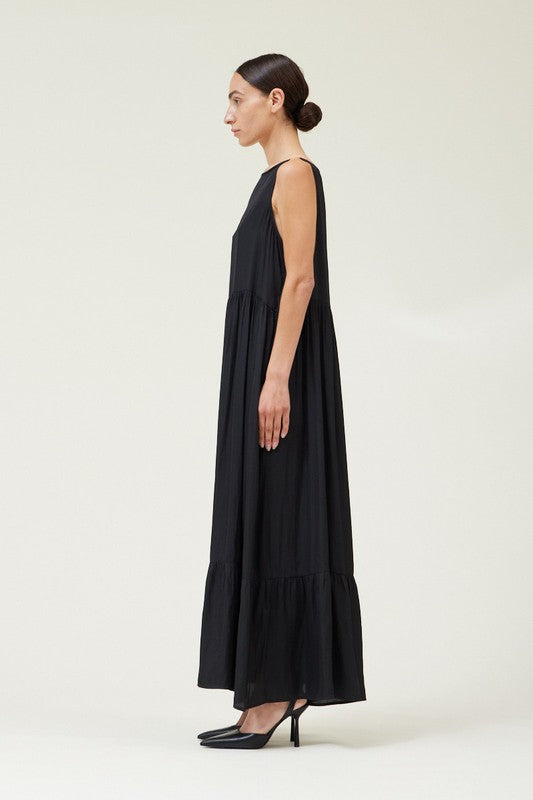 Elara Tiered Maxi Dress-Dresses-Vixen Collection, Day Spa and Women's Boutique Located in Seattle, Washington