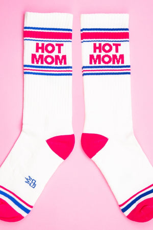 Hot Mom Gym Crew Socks-Socks-Vixen Collection, Day Spa and Women's Boutique Located in Seattle, Washington